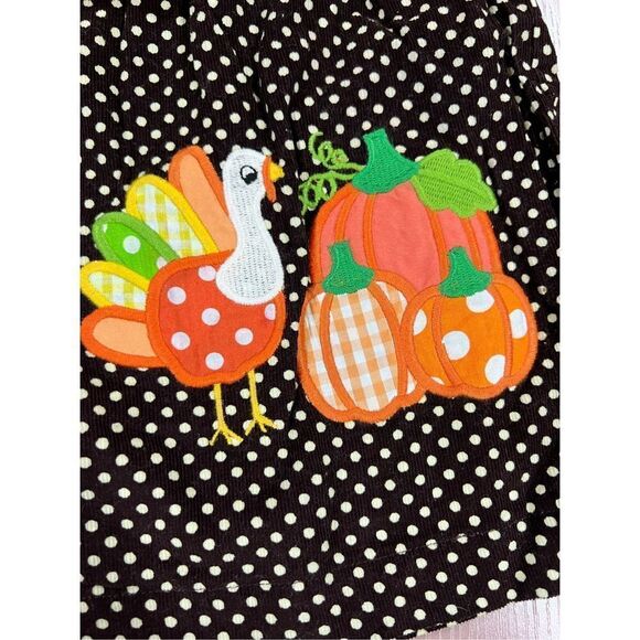 Lil Cactus Thanksgiving Dress 2T - Picture 5 of 5